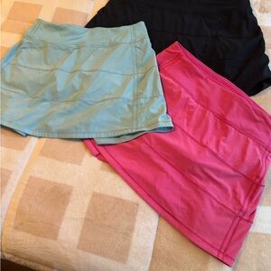 LULULEMON - PACE RIVAL MIDRISE SKIRT - 2 skirts, Pink and light blue available